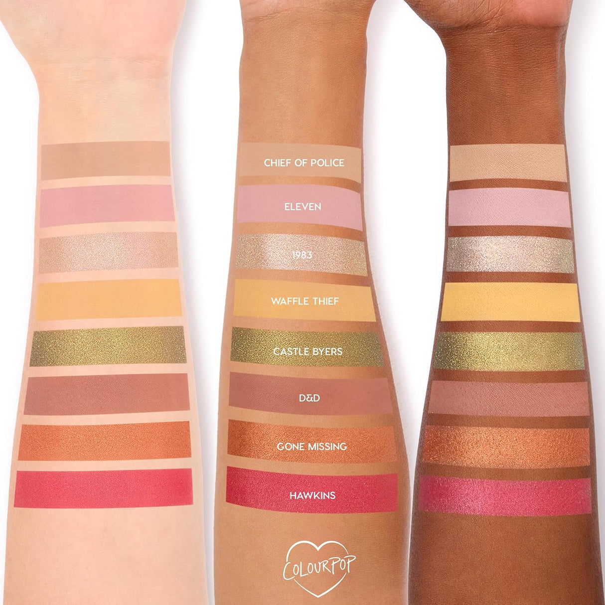 ColourPop ColourPop x Stranger Things Chapter One Eyeshadow Palette