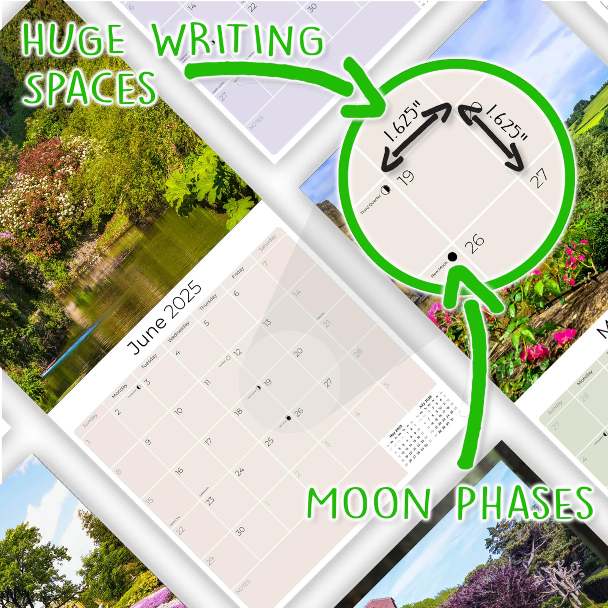 Trump Calendar 2025 Donald Trump Gifts 45 47 President Monthly Wall Calender 12 Month - MAGA - Made In The USA