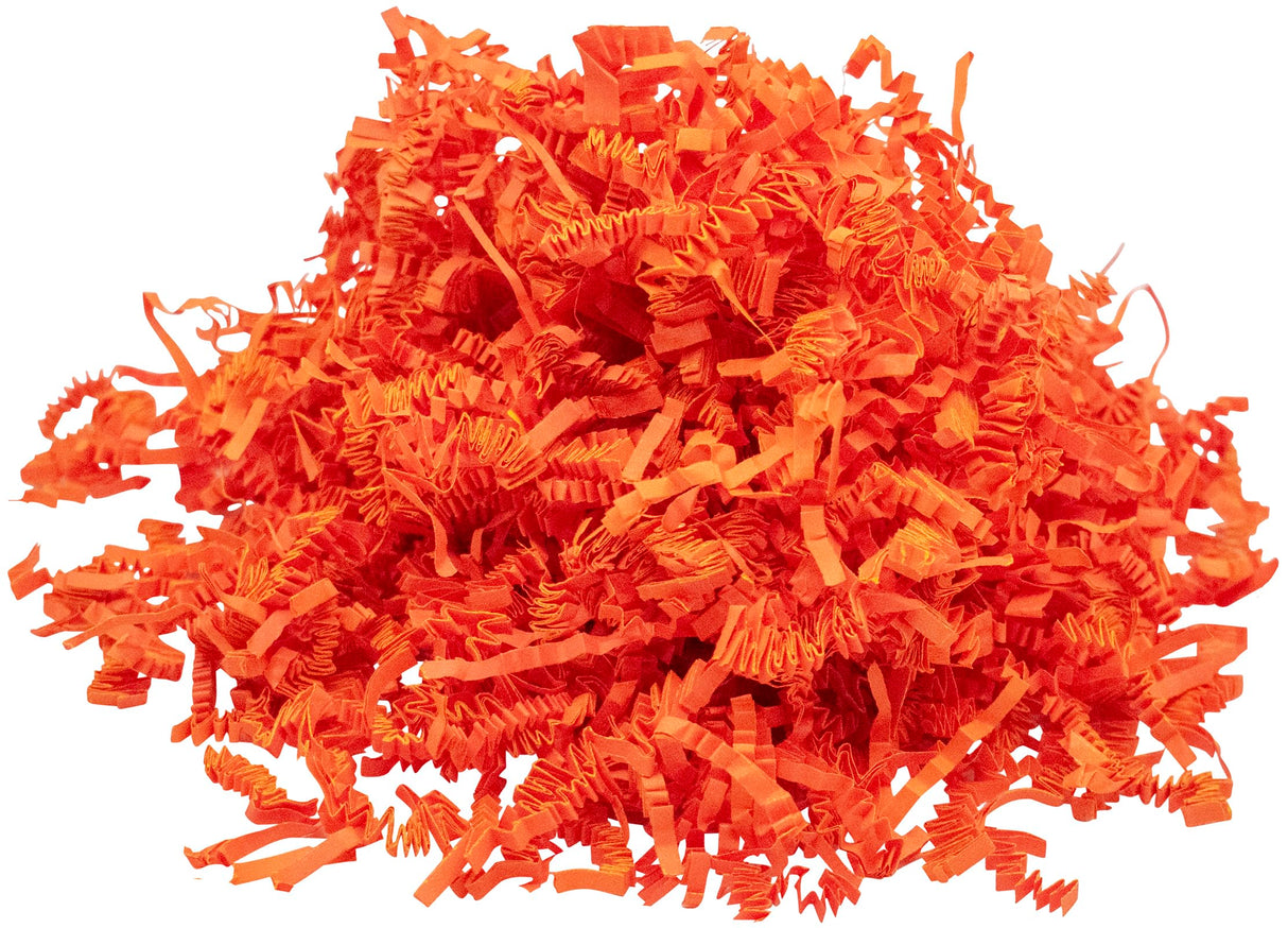 Stephanie Imports Made In USA 3-Ply Crinkle Cut Shredded Paper 2 lbs (Red & Green Christmas Mix)