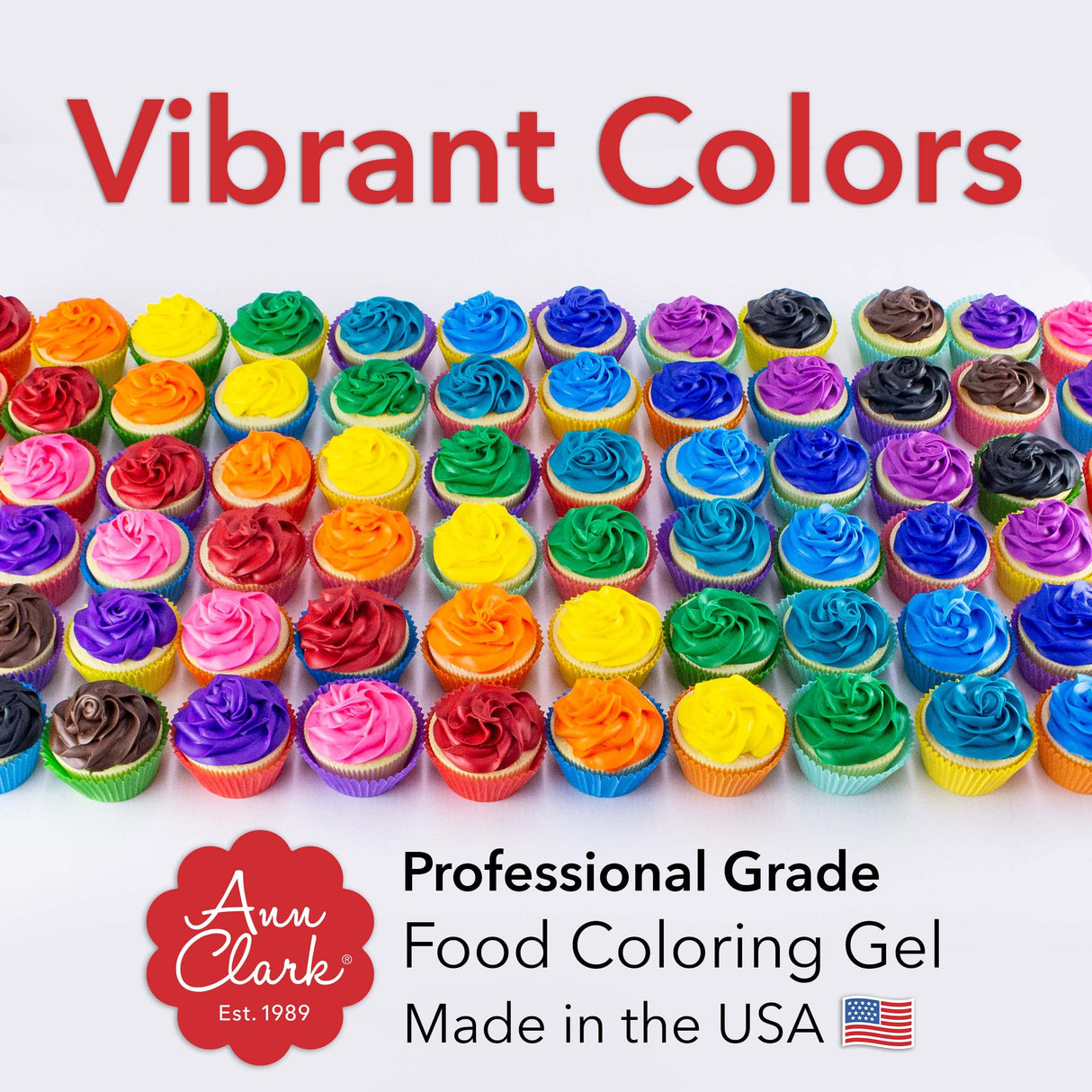 Ann Clark Super Red Food Coloring Gel Large 4.5 oz Professional Grade Made in USA