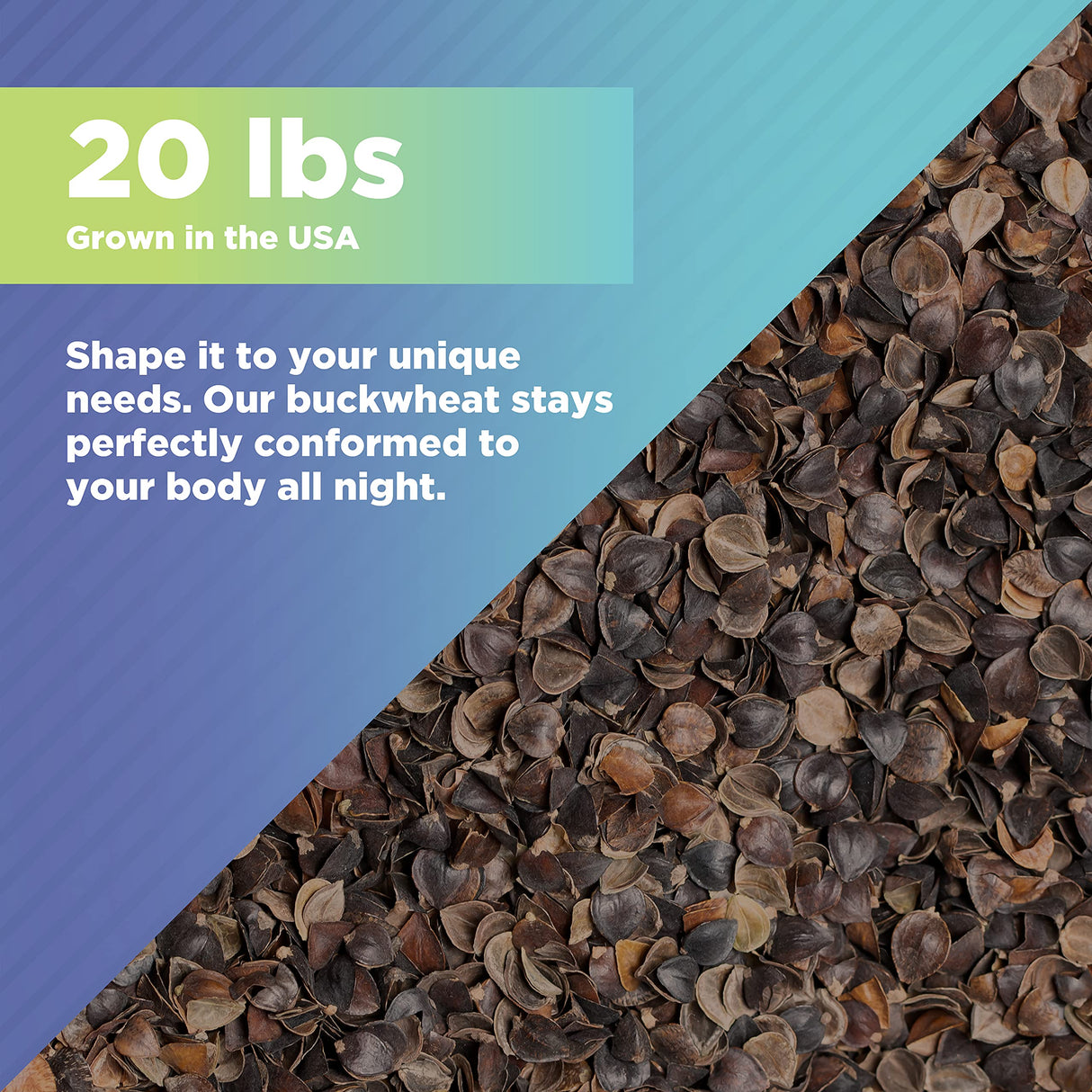 Bean Products Organic Millet Hulls | 100% Organically Grown in The USA | Great for Filling Pillows, Yoga Bolsters, Cushions & More | Chemical Free and Hypoallergenic | 5lbs