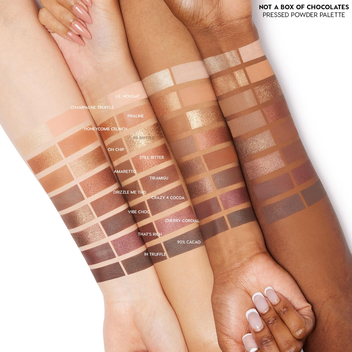 ColourPop Blush Crush Shadow Palette - Brown, Gold & Pink Shadow Palette with Metallic and Matte Finishes - High-Pigment Makeup with a Long-Wearing Formula (0.3 oz)