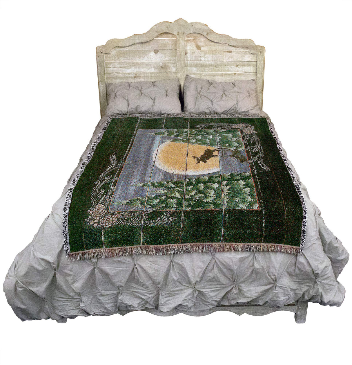 Pure Country Weavers Twelve Days of Christmas Blanket by Lynn Bywaters - Gift Tapestry Throw Woven from Cotton - Made in The USA (72x54)