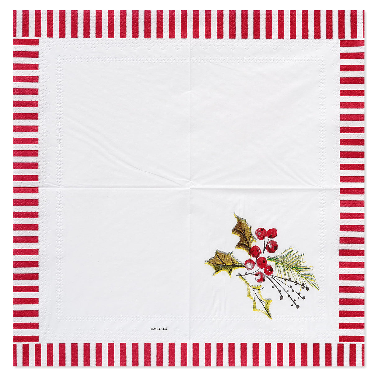 American Greetings 36-Count 7 in. Dessert Plates by Kathy Davis, Christmas Party Supplies