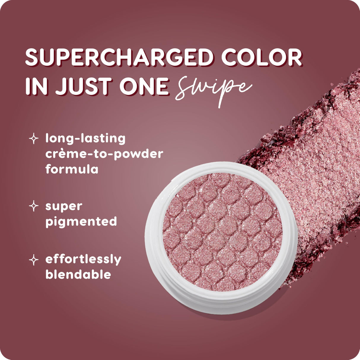 ColourPop Super Shock Shadow - High-Pigment, Crème-Powder Eye Makeup - Single Glitter Eyeshadow with Minimal Fallout and Unique Bouncy Texture - Pale Periwinkle Eyeshadow - Dream Much (0.07 oz)