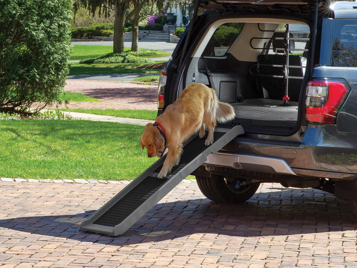 WeatherTech Easy Ramp - Non-Slip Dog Ramp for Cars, Trucks & SUV's - Supports Up to 300 lbs. - Safe, Easy Way for Pets to Access Car, Truck, Camper, Bed, Couch & Other Home Areas