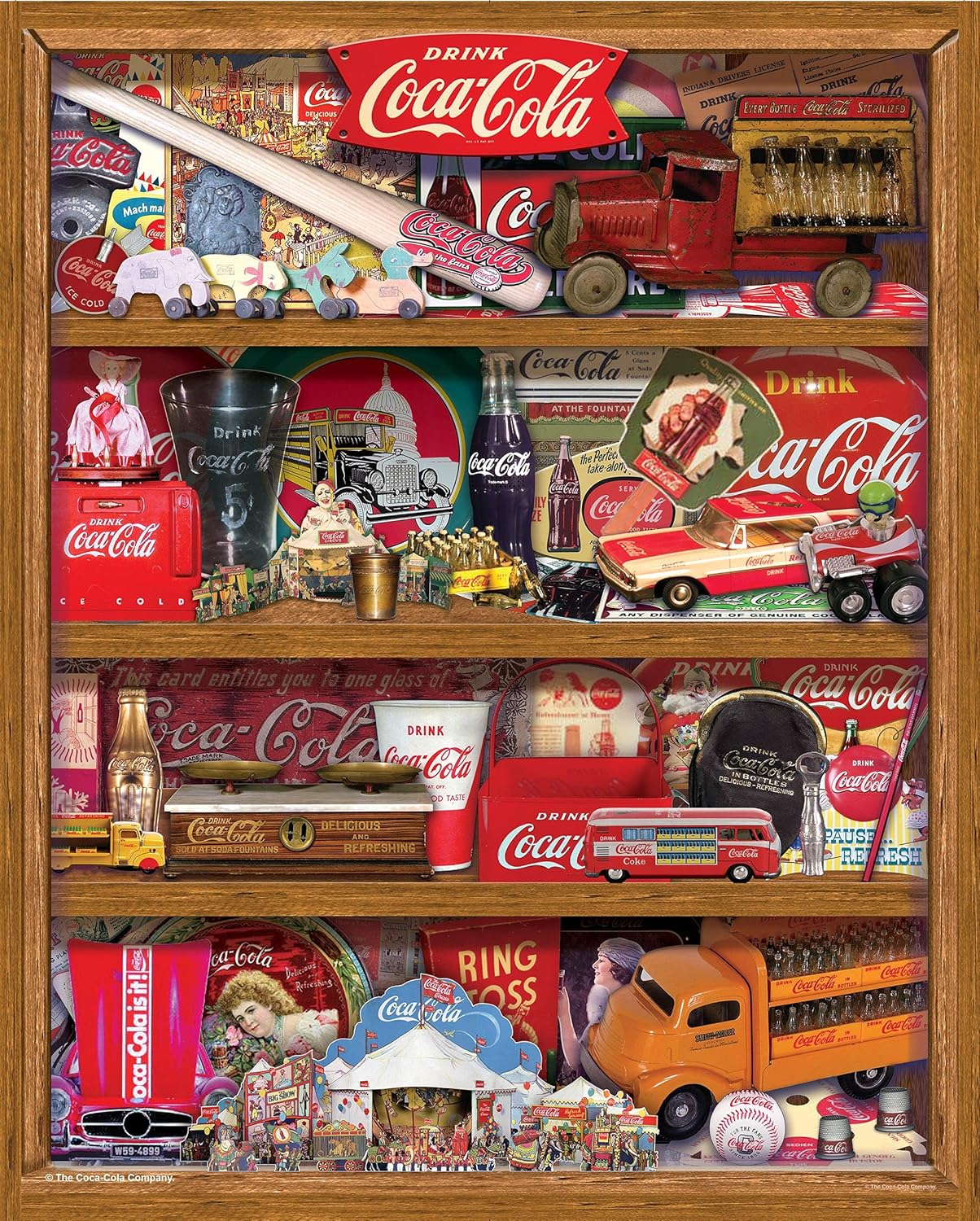 Springbok's 500 Piece Jigsaw Puzzle Coca-Cola A Collection - Made in USA