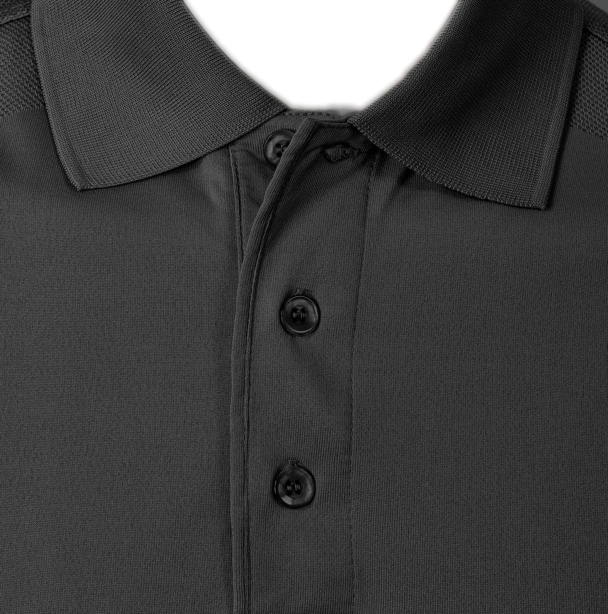 Akwa Men's Dry Wicking Golf Polo Body Mapping Mesh Design 100% Polyester Seamless Ventilation Zones