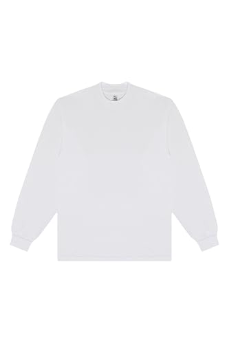 6.5oz Long Sleeve Garment Dye Crew Neck T-Shirt
