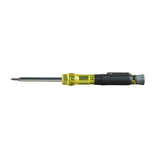 Klein Tools 80027 Screwdriver Set, 11-in-1 Multi-bit Screwdriver, 6-in-1 Stubby Screwdriver, Phillips, Slotted, Square, Torx Bits, 2-Piece