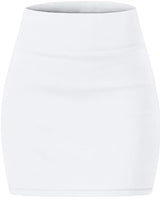 Sweet Hearts Mini Pencil Skirt for Women- Above Knee Basic Basic Bodycon Skirt Made in USA