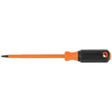 Klein Tools 85076INS Insulated Screwdriver Set features 1000V Electricial Screwdrivers, (3) Phillips and (2) Slotted and Square Tips, 6-Piece