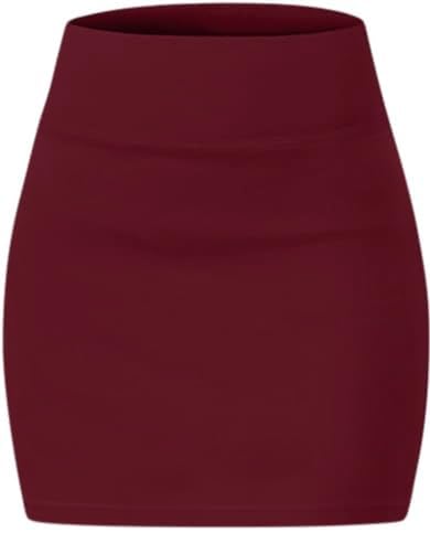 Sweet Hearts Mini Pencil Skirt for Women- Above Knee Basic Basic Bodycon Skirt Made in USA