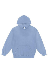 Long Sleeve Garment Dye French Terry Pullover Hoodie