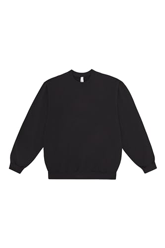 Long Sleeve Garment Dye French Terry Pullover