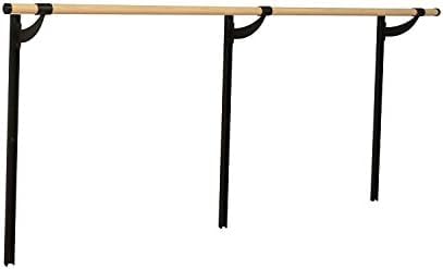 VITA Barre Wall-Mounted Ballet Barre, Wood | Adjustable Height, Made in USA, Home, Studio or Gym Exercise Equipment for Kids & Adults | Dance, Fitness, Pilates