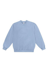 Long Sleeve Garment Dye French Terry Pullover