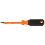 Klein Tools 85073INS Insulated Screwdriver Set features 1000V Phillips, Slotted and Square Tips, Cushion Grip Handles, 3-Piece