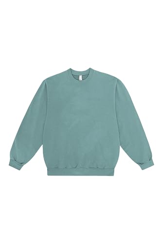 Long Sleeve Garment Dye French Terry Pullover