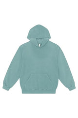 Long Sleeve Garment Dye French Terry Pullover Hoodie