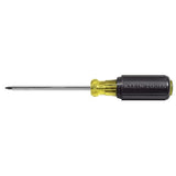 Klein Tools 603-4 Screwdriver, Made in USA, #2 Phillips Tip, Cushion Grip, Precision Machined Electrician Screwdriver, Home Improvement