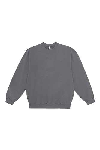 Long Sleeve Garment Dye French Terry Pullover