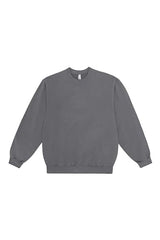 Long Sleeve Garment Dye French Terry Pullover