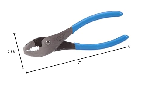 Channellock 526 6-Inch Slip Joint Pliers | Utility Plier with Wire Cutter | Serrated Jaw Forged from High Carbon Steel for Maximum Grip on Materials | Specially Coated for Rust Prevention| Made in USA