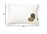 Multi Grain Japanese Pillow - 14" x 20" - Organic Cotton Zippered Shell with 1 Side Organic Millet and 1 side Organic Buckwheat - Bed Body Floor Cushion Insert Couch Throw Bolster - Made in USA