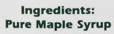 Butternut Mountain Farm Pure Vermont Maple Syrup, Organic, Grade A, Amber Rich, 12 oz, Easy Squeeze Bottle