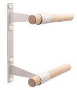 VITA Barre Wall-Mounted Double Ballet Barre, Deux, Wood | Fixed Height, Made in USA, Home, Studio or Gym Exercise Equipment for Kids & Adults | Dance, Fitness, Pilates