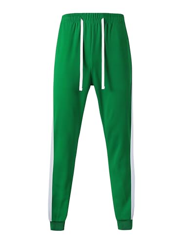 Hat and Beyond Mens Made in USA Premium Track Jacket & Pants Striped Sweatsuit Athletic Casual Essentials Gym