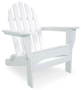 POLYWOOD AD5030WH Classic Folding Adirondack Chair, White 35.7 x 29 x 35.7 inches