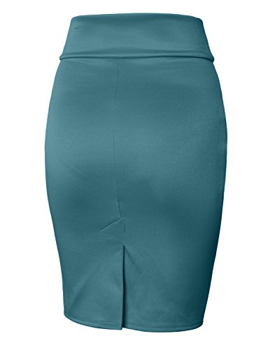 J. LOVNY Women's Stretch Bodycon Midi Pencil Skirt Made in USA S-3XL