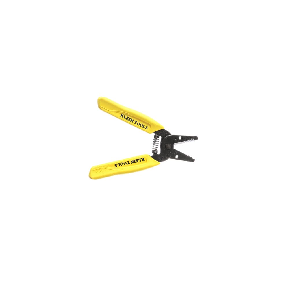 Klein Tools 11047 Wire Stripper / Cutter, Made in USA, Compact, Lightweight, Hardened Steel, Precision Ground, for Stranded and Solid Wires