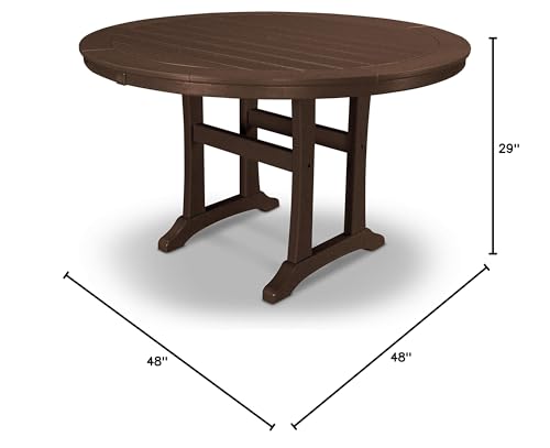 POLYWOOD® Dining Table, Teak