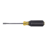 Klein Tools 605-6 1/4-Inch Cabinet Tip Screwdriver, Heavy Duty, 6-Inch, Made in USA