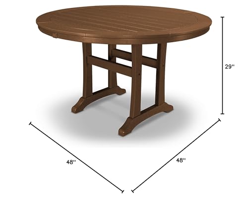 POLYWOOD® Dining Table, Teak