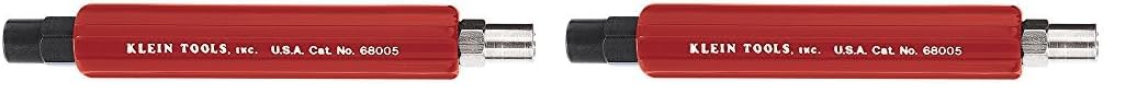Klein Tools 68005 Wrench, Made in USA, High Impact Can Wrench with 7/16-Inch and 3/8-Inch Hex Sockets for Telecom