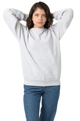 Los Angeles Apparel Heavy Fleece Crewneck Sweater (Piece Dye)