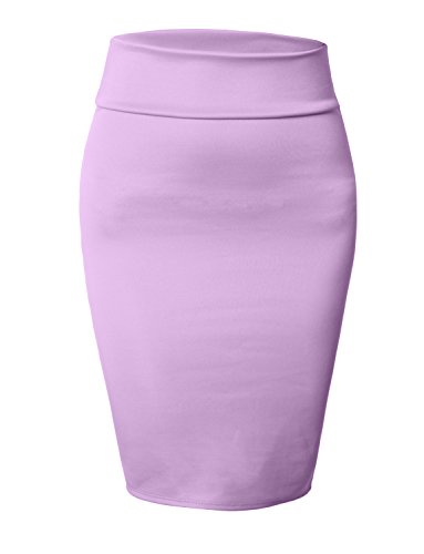 J. LOVNY Women's Stretch Bodycon Midi Pencil Skirt Made in USA S-3XL