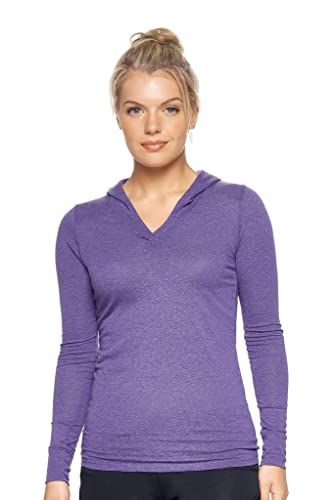 Expert Brand USA-Made Women's Performance Heather Hoodie Sweatshirt