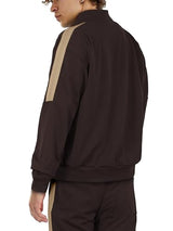Hat and Beyond Mens Made in USA Premium Track Jacket & Pants Striped Sweatsuit Athletic Casual Essentials Gym