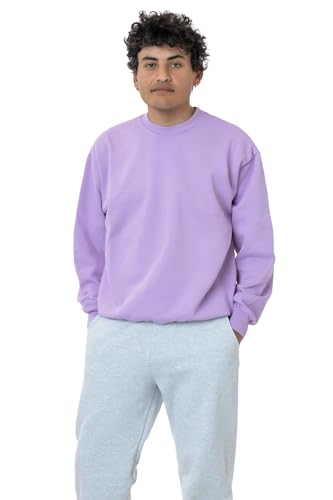 Los Angeles Apparel Heavy Fleece Crewneck Sweater (Garment Dye 2)