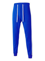 Hat and Beyond Mens Made in USA Premium Track Jacket & Pants Striped Sweatsuit Athletic Casual Essentials Gym