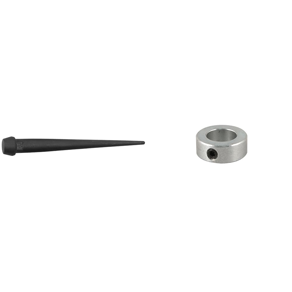 Klein Tools 3255 Bull Pin, Made in USA, Broad Head Bull Pin Resists Corrosion and Mushrooming, Heat Treated Steel with Black Finish, 1-1/4-Inch