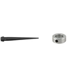 Klein Tools 3255 Bull Pin, Made in USA, Broad Head Bull Pin Resists Corrosion and Mushrooming, Heat Treated Steel with Black Finish, 1-1/4-Inch