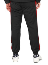 Hat and Beyond Mens Premium USA Made Striped Track Suit Athletic Casual Running Workout Sweat Suit Combo Track Jacket & Pant