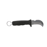 Klein Tools 1580-3 Skinning Knife, Made in USA, Ergonomic Handle With Oversized Ring, 2-Inch Fixed Klein Kurve Blade