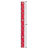 American Greetings 120 sq. ft. Pink Christmas Wrapping Paper Set, Red and Pink (4 Rolls 30 in. x 12 ft., 7 Bows, 30 Gift Tags)